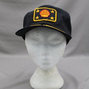 Vintage Patched Cap - Shell Gas 4 Star - Adult Snapback
